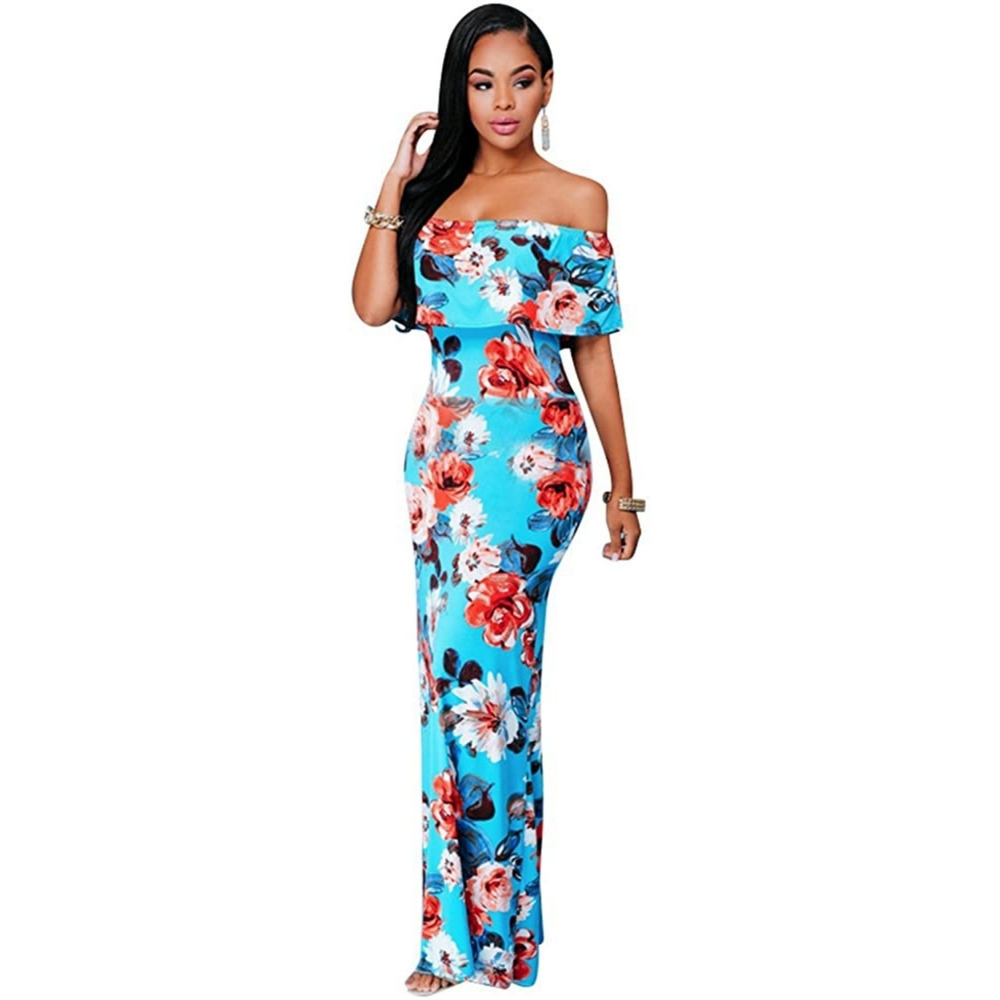 Flower Bodycon Dress